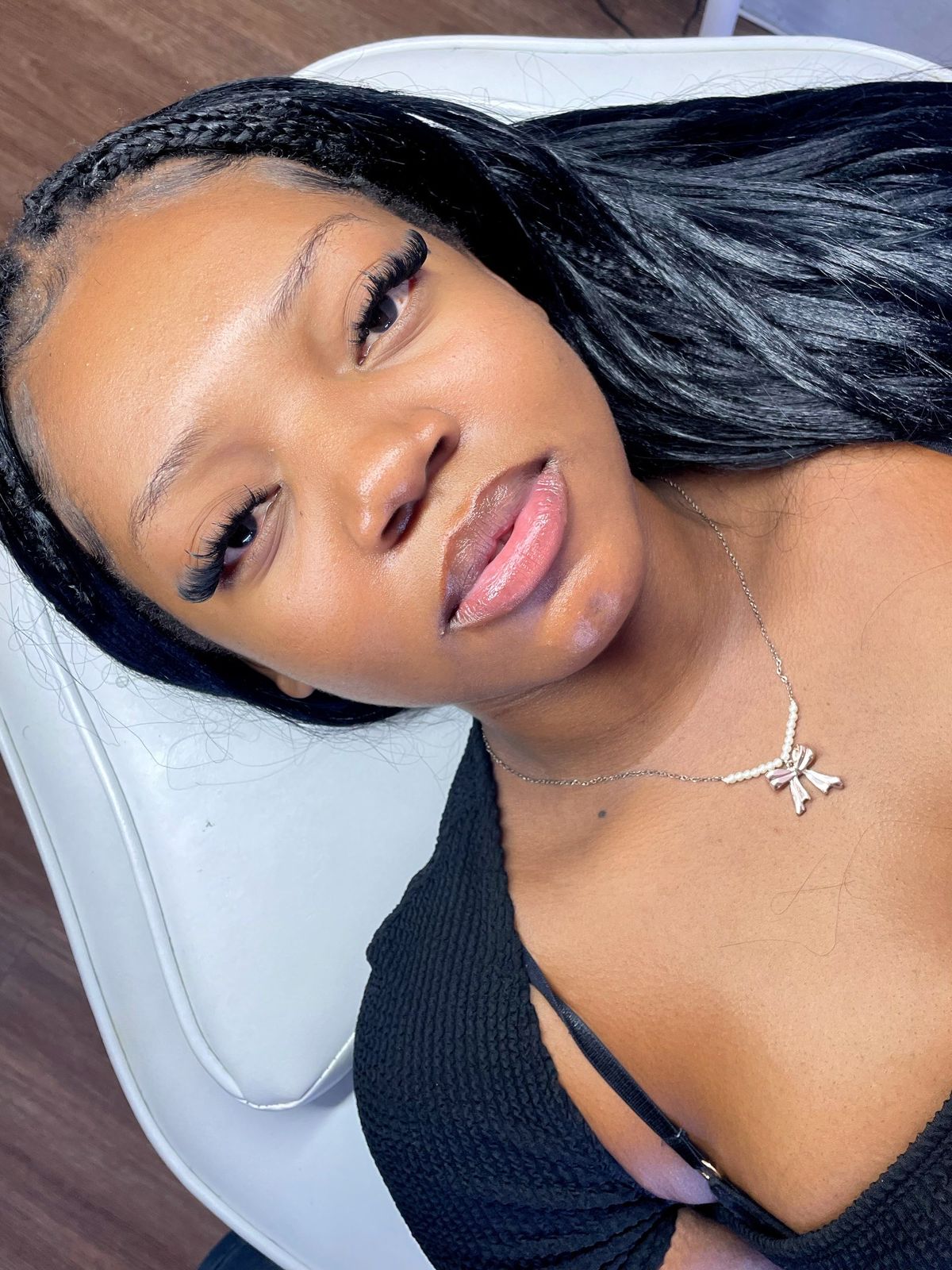 Lash extensions close-up eye shot Pretoria